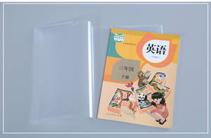 Protège-<span class=keywords><strong>livre</strong></span> transparent en PP/PE, ajustable et réutilisable, format personnalisé 16K A4, imperméable - Product Image 6