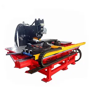Schlussverkauf CNC automatische hydraulische Stollenmaschine für dicke Stahlkonstruktion HP103 für die Metallbearbeitung