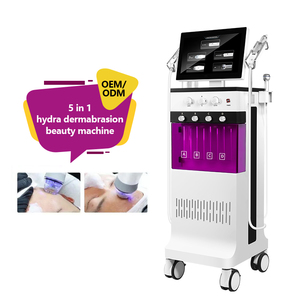 Appareil de beauté Hydra Dermabrasion 5 en 1, jet d'oxygène, microdermabrasion, équipement facial pour usage en salon - Product Image 2