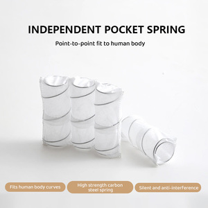 Colchón Híbrido con Muelles Ensacados Ecológico, Alivia la Presión, Transpirable, con Espuma Viscoelástica en Gel, Ortopédico, para el Hogar - Product Image 4