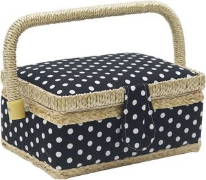 Classic Fabric Design <strong>Sewing</strong> <strong>Basket</strong> - Product Image 6