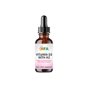 Suplemento Líquido de Vitamina D3 con K2, 120 Porciones, Base de Aceite MCT, Promueve la Densidad Ósea, la Salud Inmunológica y Metabólica - Product Image 1