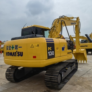 Excavadora Hidráulica Usada PC130 de 13 Toneladas, Miniexcavadora para Construcción y Agricultura en Venta - Product Image 1