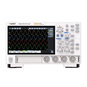Цифровой осциллограф Owon ADS800A, 2/4 канала, 1.25 Гвыб/с, 500 мкВ/дел, 12-битный, высокоточный, с сенсорным экраном, декодирование LIN - Product Image 2