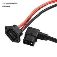 Connecteur de batterie de vélo électrique 40A Bonne performance pour armoire de charge