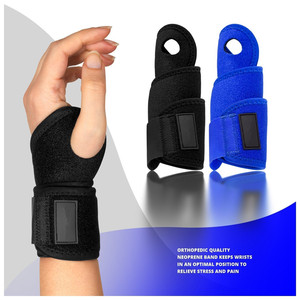 Neoprene <strong>Compression</strong> Wrist Brace for Sports Gym Carpal Tunnel Relief with Night Support - Product Image 4