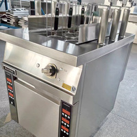 Cuisinière à nouilles en acier inoxydable haute performance RKMF-MK166, cuiseur à nouilles électrique avec contrôle multi-vitesses