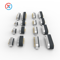 Conector Magnético de Alta Succión de 2 3 4 5 6 7 8 9 Pines, Conector Magnético de Carga de Energía Macho y Hembra de 12V3A