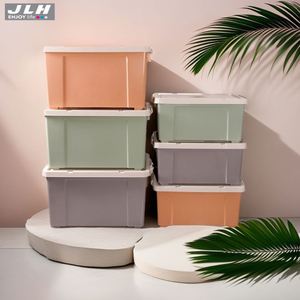 70L Large Plastic <b>Storage</b> <b>Box</b> Modern Design Multifunctional Thickened Rectangle Toy Clothes Organizer Household <b>Storage</b> Sundries - Product Image 4