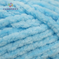 100% Polyester Chenille Yarn Super Soft Hand Knitting Crochet Yarn for Blanket Amigurumi Scarf Pillow DIY Craft