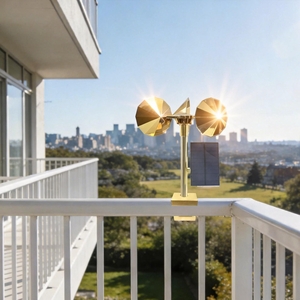 Répulsif anti-oiseaux et animaux Homsam HT-2007-LT en ABS solide, réflecteurs spirale en U jetables et écologiques, dissuasif efficace pour <span class=keywords><strong>pigeons</strong></span> sur toiture - Product Image 4