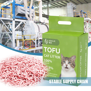 Litière pour chat biodégradable, écologique, à base de <span class=keywords><strong>tofu</strong></span>, hautement absorbante, naturelle, à dissolution rapide - Product Image 3