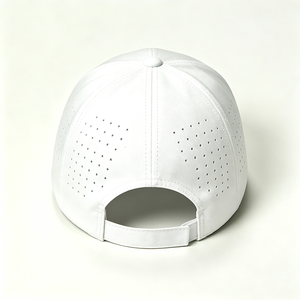 Gorra de Béisbol de 6 Paneles con Logotipo ACE Bordado Personalizado, Perforada y Transpirable, con Cuerda, 100% Poliéster, Unisex, para Deportes al Aire Libre - Product Image 6