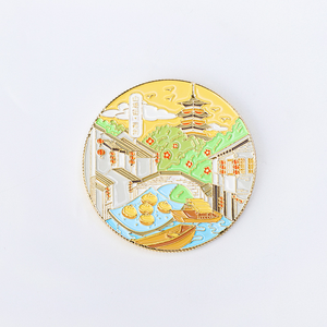 Aimants de réfrigérateur en métal personnalisés avec logo, cadeaux souvenirs, décorations magnétiques promotionnelles pour les voyages, les entreprises, la maison et les événements - Product Image 5