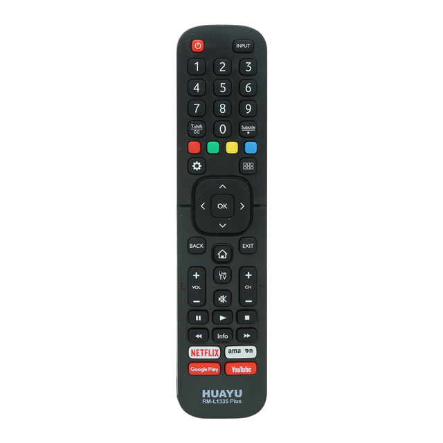 HUAYU RM-L1335 Plus Smart TV Remote Control Replacement for Hisense 32 40 43 50 55 58 65 Inch TV LED TV