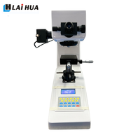 Durómetro Micro Vickers Económico |   Torreta Manual para Medir Cerámica, Vidrio, Secciones Delgadas de IC y Recubrimientos