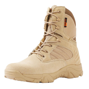 Venta caliente botas de escalada corte alto tobillo zapatos deportivos al aire libre antideslizante resistente al desgaste Casual hombres zapatos de senderismo de moda - Product Image 1