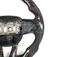 Volant en fibre de carbone forgé pour Dodge Challenger SRT 2015 2016 2017 2018 2019 2021 2022 2023 2024 intérieur automobile