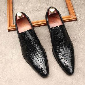 Nuevos Zapatos Británicos Modernos para Hombre - Formales y Casuales con Cordones, Punta Cuadrada, Mocasines de Cuero Genuino, Antideslizantes y Transpirables - Product Image 2