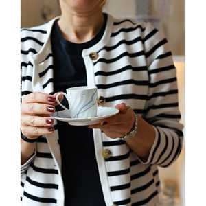 Juego de Café Tradicional Richard Ginori de 15 Tazas con Decoración de Iris, Juego de Tazas de Té para Hoteles para el Año Nuevo Chino - Product Image 2