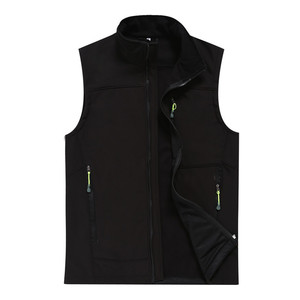 Nuovo Arrivo Gilet Invernale Antivento Senza Maniche Foderato con Cerniera <span class=keywords><strong>in</strong></span> <span class=keywords><strong>Lana</strong></span> da Uomo - Product Image 4