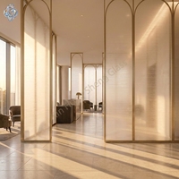 Cloison décorative en verre artistique câblé pour salle de bain, escalier, salle à manger, salon, hôtel, villa, bureau – Personnalisation sur mesure