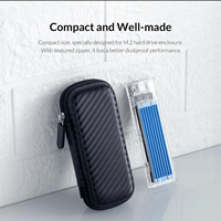 Étui de protection de stockage EVA pour disque dur externe M.2 écouteur ligne de données disque dur HDD-sacs et étuis à usage spécial