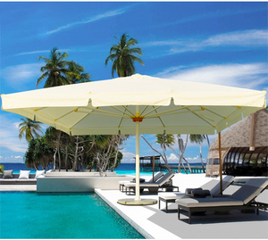 Sombrilla Hidráulica Moderna Impermeable Goodluck <span class=keywords><strong>4x4</strong></span> para Uso en Exteriores, Playa, Jardín, Patio, Hotel y Parque - Product Image 6