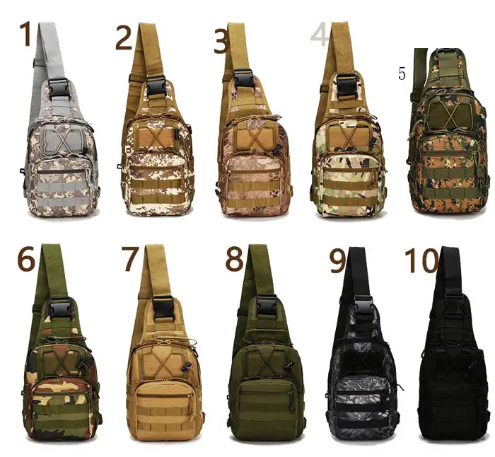 800d Waterproof Tactical Outdoor Tactical Sling Bag Shoulder,tactical Backpack Men CrossBody Custom Sling Bag For Men