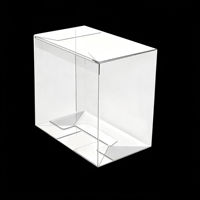 Boîte ETB, étui protecteur transparent écologique, design pliable, acétate de vinyle, matériau PET, matériaux recyclés, taille personnalisée, bougie