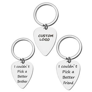 Custom Logo <b>Engraved</b> Engraving Stainless Steel Pick Ball Keychain Pendant Dog Tag <b>Key</b> <b>Ring</b> Keyring Charm Pickball <b>Key</b> Chain - Product Image 2