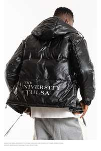 Indumento Produttore Del Nastro di Colore di Inverno Personalizzato Puffer Giù Uomini di Snowboard Jacke - Product Image 5