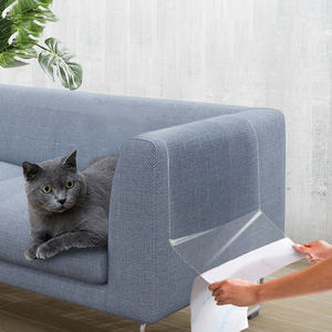 Yüksek Görünürlüklü Çift Taraflı Yapışkan Bant Kedilerden Koruyucu Akrilik Mobilya Koruyucu Eğitim Kağıdı Yapışkanlı Tarafı ile - Product Image 2