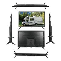 Nouveaux produits Black Smart grand écran de 32 pouces TV numérique analogique par satellite avec batterie pour extérieur intérieur