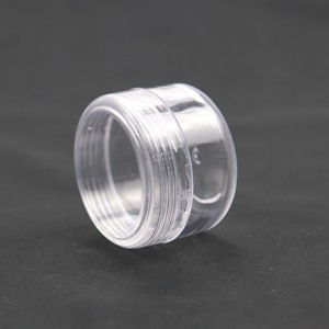 Đen Nhỏ Vít Top Mỹ Phẩm <span class=keywords><strong>Container</strong></span> 1G-50G Năng lực Rõ Ràng Nhựa Top Cho Móng Tay Nghệ Thuật Long Lanh Bụi Bột Mỹ Phẩm Lưu Trữ - Product Image 4