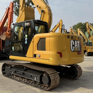 Excavatrice sur chenilles d'occasion Cat 313GC 13 tonnes Caterpillar en bon état pour travaux de terrassement et construction municipale - Product Image 3