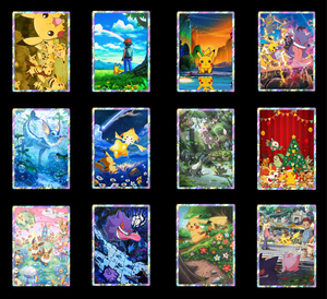 MS Wholesale Prix bas Cartes de sculpture en papier 3D Pokémon WJ en acrylique épaissi, Boîte <span class=keywords><strong>mystère</strong></span>, Fan Art, Carte cadeau surprise, Booster - Product Image 2