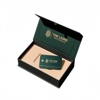 Boîte magnétique rigide en carton recyclé pour cartes NFC, idéale pour cartes de visite, emballage papier, boîte en forme de livre