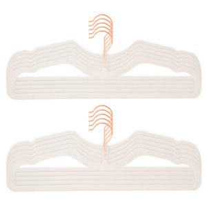 Flocage Rack Magic Hanger Résistant aux rides Adulte Flocage Vêtements en plastique Suspendus Gris Multi-fonctionnel Antidérapant Détachable - Product Image 1