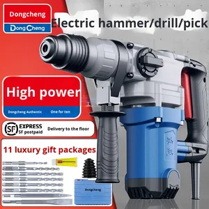 Dongcheng Industriële Kwaliteit Elektrische Hamer <span class=keywords><strong>Impact</strong></span> Boor Dual-Purpment Pick High-Power Borstelloze Motor 220V 800W 28Mm Beton - Product Image 5
