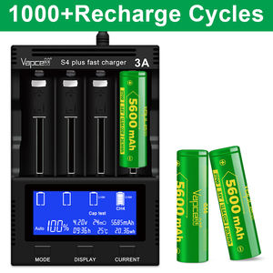 Vapcell Inr21700 5600mAh 12.5a G56 Batería de iones de litio de alta capacidad 3,7 V 21700 celdas - Product Image 3