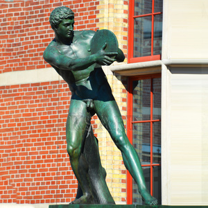 Để bán tác phẩm điêu khắc bằng đồng Ngôi Sao Nhạc Pop trong kỹ thuật đúc hình thức kích thước thật bao gồm cả tượng nam Khỏa Thân từ bộ sưu tập Eden vườn - Product Image 1