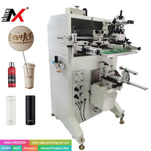 Imprimante sérigraphique <span class=keywords><strong>manuelle</strong></span> double usage 300A à rouleaux plats et courbés pour tasses à thé au lait et verres à <span class=keywords><strong>vin</strong></span> – Nouveauté - Product Image 3