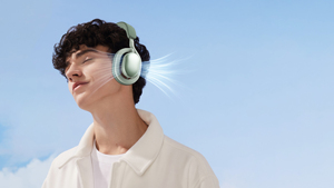 Écouteurs à coussinets détachables avec placage sous vide, casque à réduction active du bruit (ANC) Bluetooth 6.0, <span class=keywords><strong>bandeau</strong></span> en cuir et tissu textile 2026 - Product Image 6