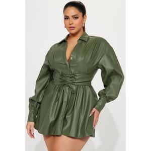 Nuevo Producto: Camisa de Cuero para Motociclista con Cintura Ajustable, Estilo Retro Personalizado - Product Image 4