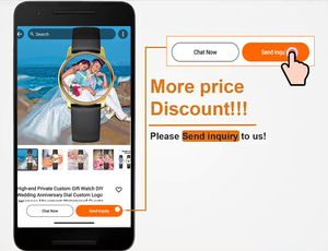 Montre-cadeau personnalisée haut de gamme, bricolage, mariage, anniversaire, cadran, Logo personnalisé, mouvement japonais, étanche, montre de Couple à Quartz - Product Image 6