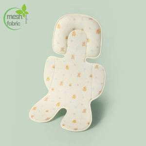 Coussin de <span class=keywords><strong>poussette</strong></span> en maille imprimé personnalisable, respirant et confortable, toutes saisons, pour <span class=keywords><strong>poussette</strong></span>, siège auto et siège de voyage pour bébé - Product Image 2