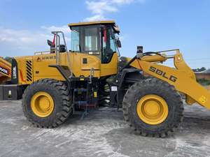 Chargeur à usage intensif à faible durée de fonctionnement Chargeur sur pneus Lingong LG958L d'occasion 17 tonnes LG958L Chargeuse sur pneus EPA d'origine - Product Image 6