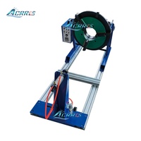 Support de torche pneumatique, positionneur de soudage rotatif à chargement par queue de cheval, plateau tournant avec mandrin de 300 mm, capacité de charge de 200 kg