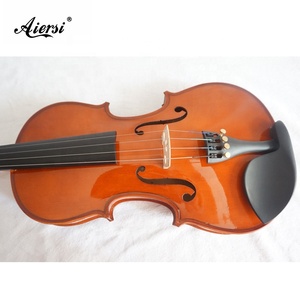 Aiersi marque en gros prix d'usine haute qualité tout <span class=keywords><strong>violon</strong></span> solide taille 4/4-1/16 à vendre, y compris étui triangle fabriqué en Chine - Product Image 5